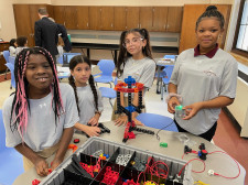 STEM students at the Cal Ripken, Sr. Foundation