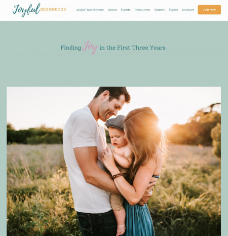 Joyful Beginnings Website