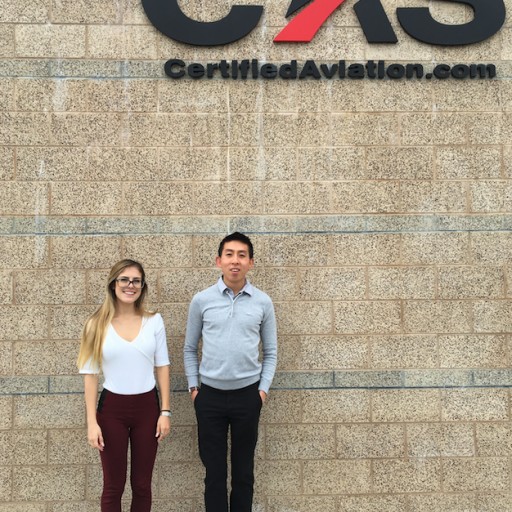 Certified Aviation Services "Welcomes New Interns"