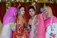 Bangledeshi women taking a selfie