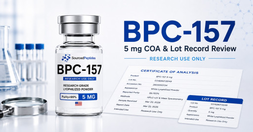 Sourced Peptides BPC-157 Reviews 2026: Is This the Lot-Matched 5mg Research Upgrade Serious Buyers Have Been Searching For?
