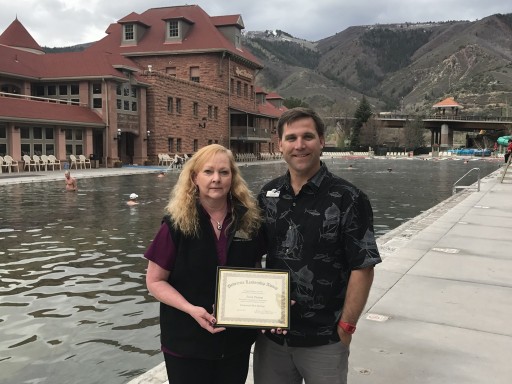 Trish Pickett Receives Glenwood Hot Springs Devereux Award