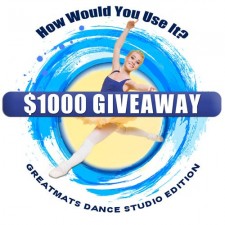 Greatmats $1000 Giveaway: Dance Studio Edition Logo