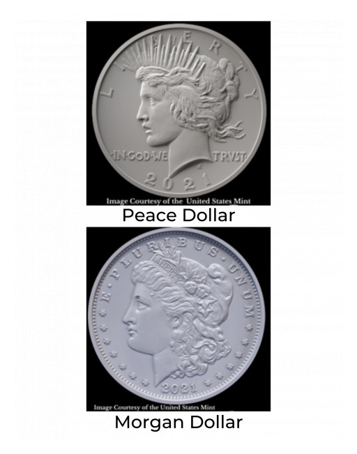 Historic New Issues of 2021 Peace and Morgan Silver Dollar Approved by the House