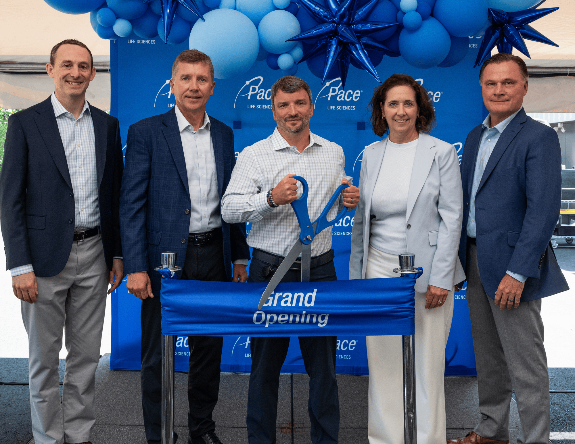 Pace Life Sciences Leadership at Salem Grand Re-Opening