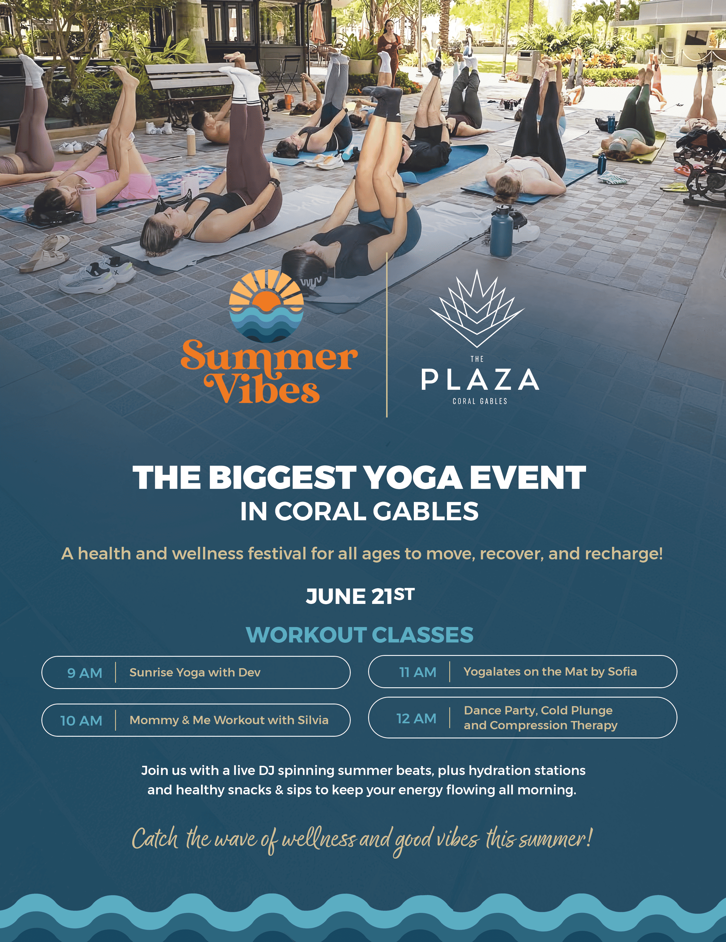 The Biggest Yoga Event in Coral Gables