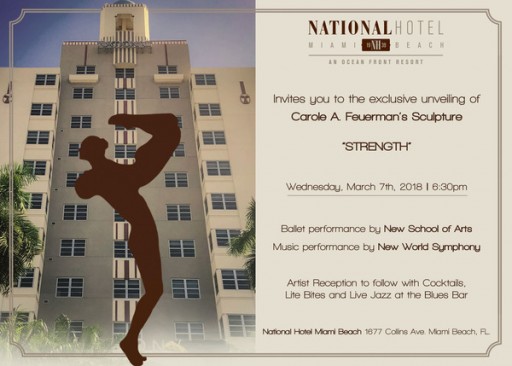 Carole Feuerman Unveils New Hyperrealistic 14-Foot Sculpture of Dancers at the National Hotel