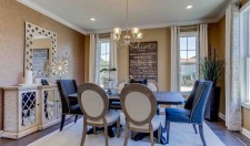 Allen Model Dining Room at Trafford Place in Naperville 