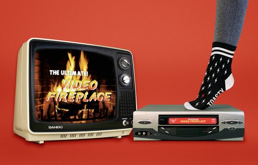 Creative Agency Where Eagles Dare Goes Back to the 80s With 'The Ultimate Fireplace' VHS and Toasty AF Multi-Channel Holiday Card Experience