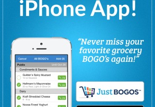 Publix and Winn-Dixie BOGO Alerts App for iPhone