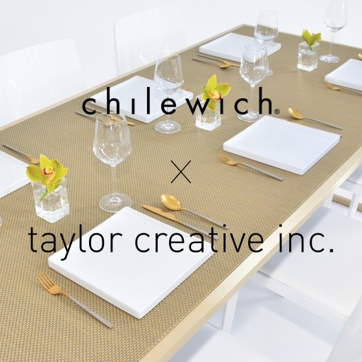 Taylor Creative Inc. Launches First-Ever Furniture Collection With Chilewich Textiles