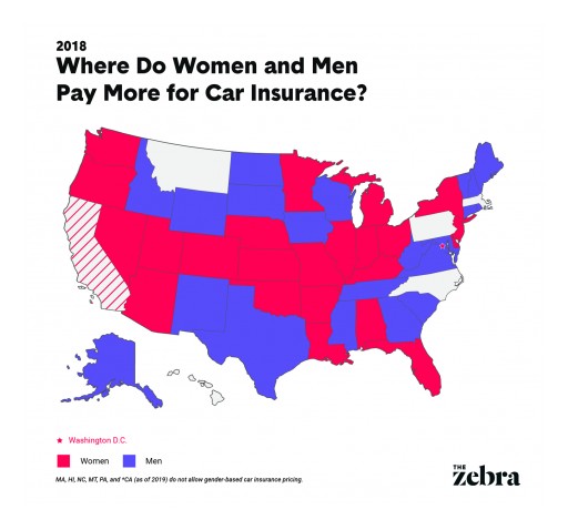 Study: Women Now Pay More Than Men for Car Insurance in 25 States (Even Though Men Are Riskier Drivers)