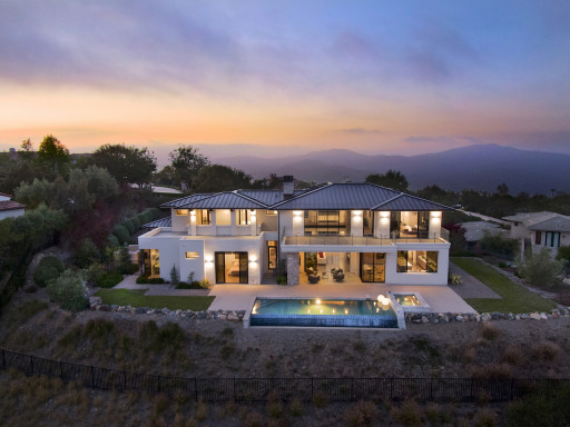 Contemporary Custom Built Home in Rancho Santa Fe's Prestigious Cielo Community Listed for Sale