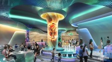 Conceptual rendering of Lionsgate Entertainment World's Lionsgate Restaurant