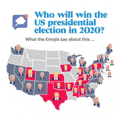 Mood Messenger Analyses the Use of Trump and Biden Emojis to Predict Who Will Win the 2020 Presidential Elections