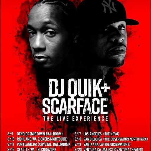 DJ Quik and Scarface - the Live Experience With Live Band