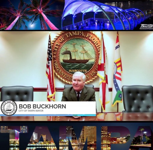Tampa Mayor Bob Buckhorn Commends Breezin' Entertainment & Productions for Its Contribution to the City