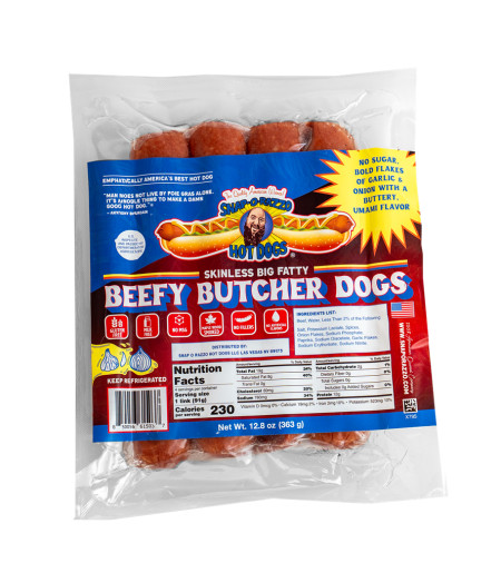 Snap-O-Razzo Beefy Butcher Dogs