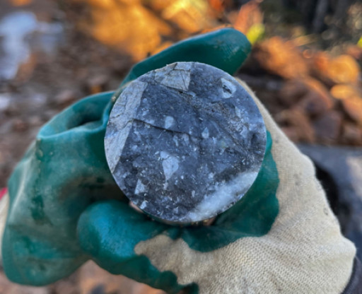 Slam Mobilizes Drill Team to Moose Lake, Intersecting Broad Zones of Brecciated and Altered Rock With Visible Stibnite Along the Moose Lake Fault Zone