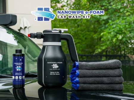 NanoWipe e-Foam Kit Cordless Electric System