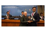 Abeir Liton, 17, received a Human Rights Hero award at the 13th annual Human Rights Summit, held this year at UN headquarters in New York.