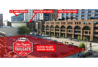 Location of 2018 Players Tailgate