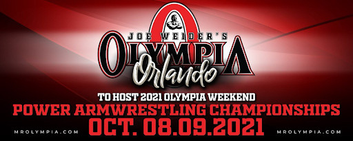 The Mr. Olympia Power Arm Wrestling Championships Have Arrived