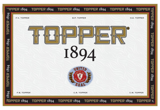 Topper 1894 Label