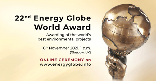 Energy Globe Presents the World's Best Environmental Projects at the Climate Summit COP26 in Glasgow