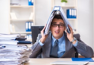 College Student Overwhelmed by Too Much Class Work