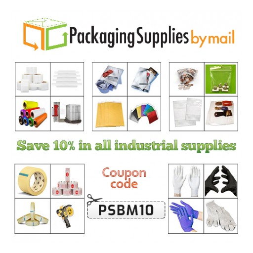 Industrial Supplies to Be Available at 90 Percent of Their Marked Prices on the Most Reliable Online Packaging Supplies Store