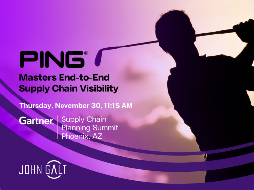 John Galt Solutions’ Customer PING Highlights Role of Visibility in Digital Transformation at the Gartner Supply Chain Planning Summit