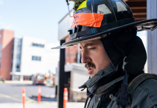 Cooper Mitchell Training With FDNY
