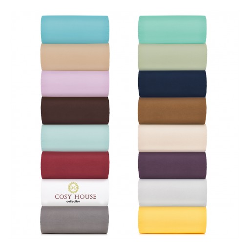 High Quality Microfiber Bed Sheet Sets Are Easier to Buy and Affordable Now With Cosy House Collection