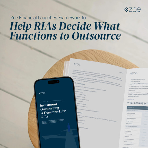 Zoe Financial Launches Framework to Help RIAs Decide What Functions to Outsource