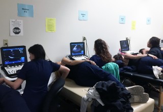 Whale Lambda P9 Ultrasounds Used in Diagnostic Medical Sonography Education