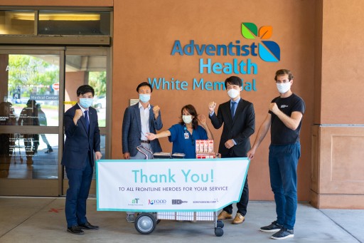 aT Center LA Donated Korean-Inspired Food to Frontline