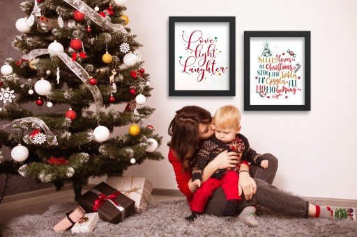 Illumin Heart Releases Brand New - Christmas Joys Collection, Featuring Cheerful Holiday Cards and Wall Art Prints