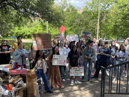 Students Protest at UT Austin 4-11-2023