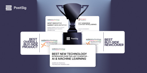 PostSig Earns Fifth Award of 2025 for Advancing AI in Content Intelligence