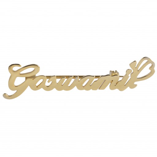 Personalized Name Brooch