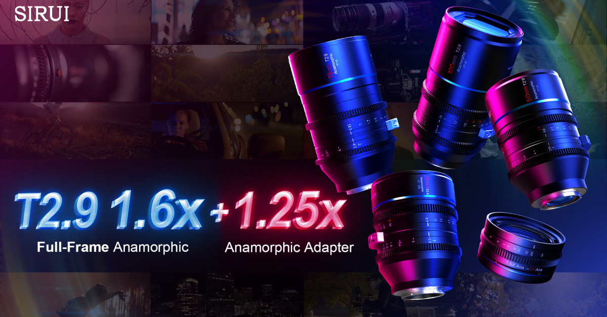 SIRUI Adattatore Anamorfico T2.9 1.25x – Filettatura 82mm Con Anelli Di Riduzione – Per Obiettivi Sferici E Anamorfici - 4
