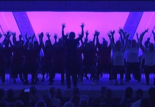 Pamela Quinn choreographed an emotional performance of 50 people with Parkinson's from all over the world at the World Parkinson's Congress