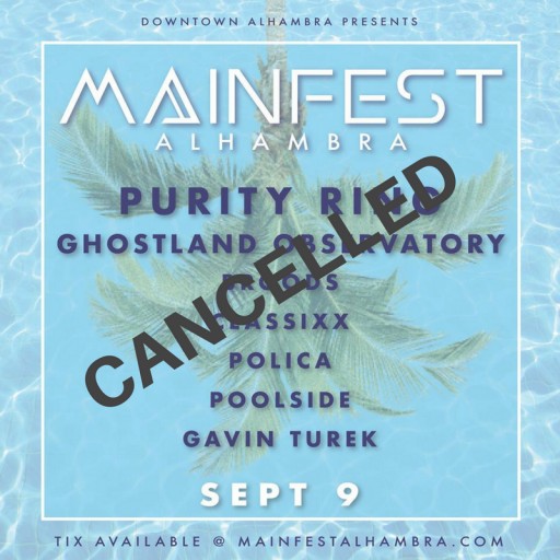 Mainfest Alhambra 2017 Cancelled