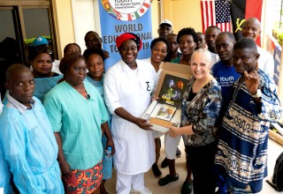 The Human Rights World Educational Tour briefs hospital personnel 