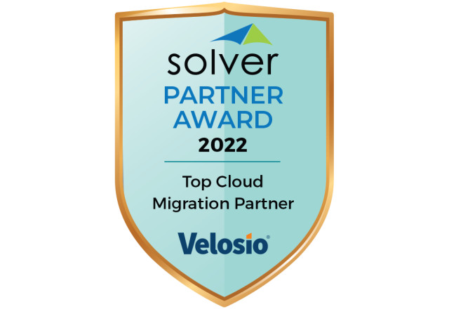 Solver Top Cloud Migration Partner Award