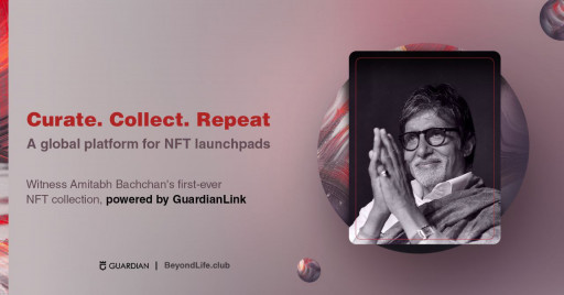 Guardian Link Announces Partnership with BeyondLife.Club, Launching Amitabh Bachchan's First-Ever NFT Collection