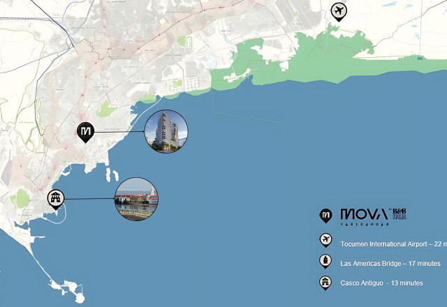 Strategic Location of MOVA by B&B Italia in Panama City