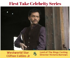 Westworld Star Clifton Collins Jr & Lord of the Rings Casting Director Victoria Burrows!