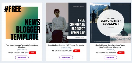 MasterBundles Buys TemplatesParaBlogspot and Releases Free Templates